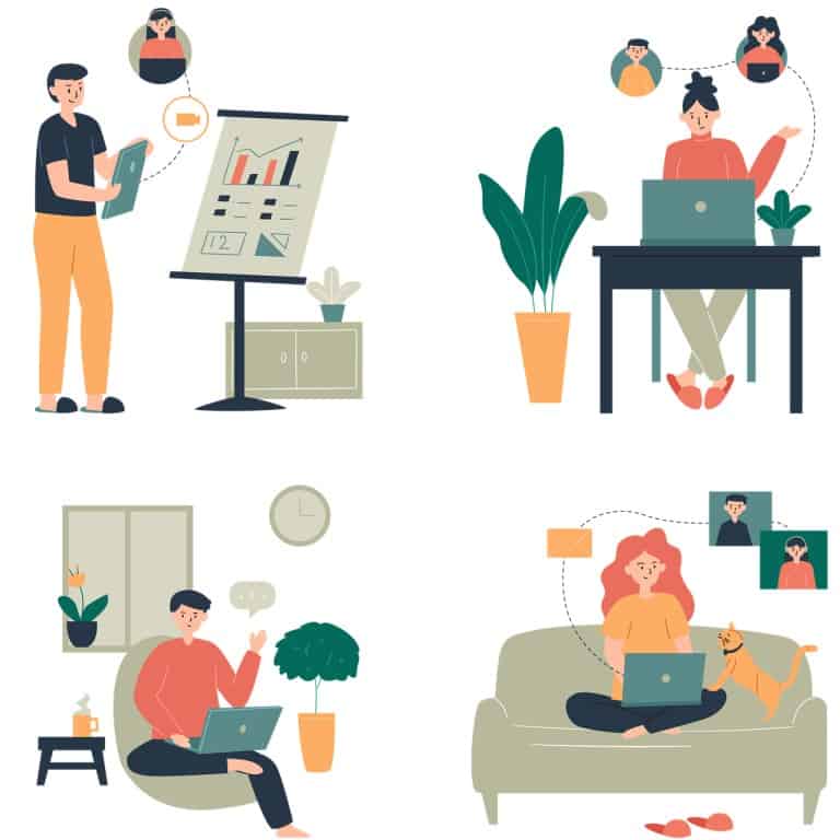 The rise of home and remote working in a post COVID world